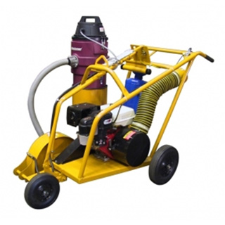 Roofmaster 13hp Honda HEPA Vac Saw